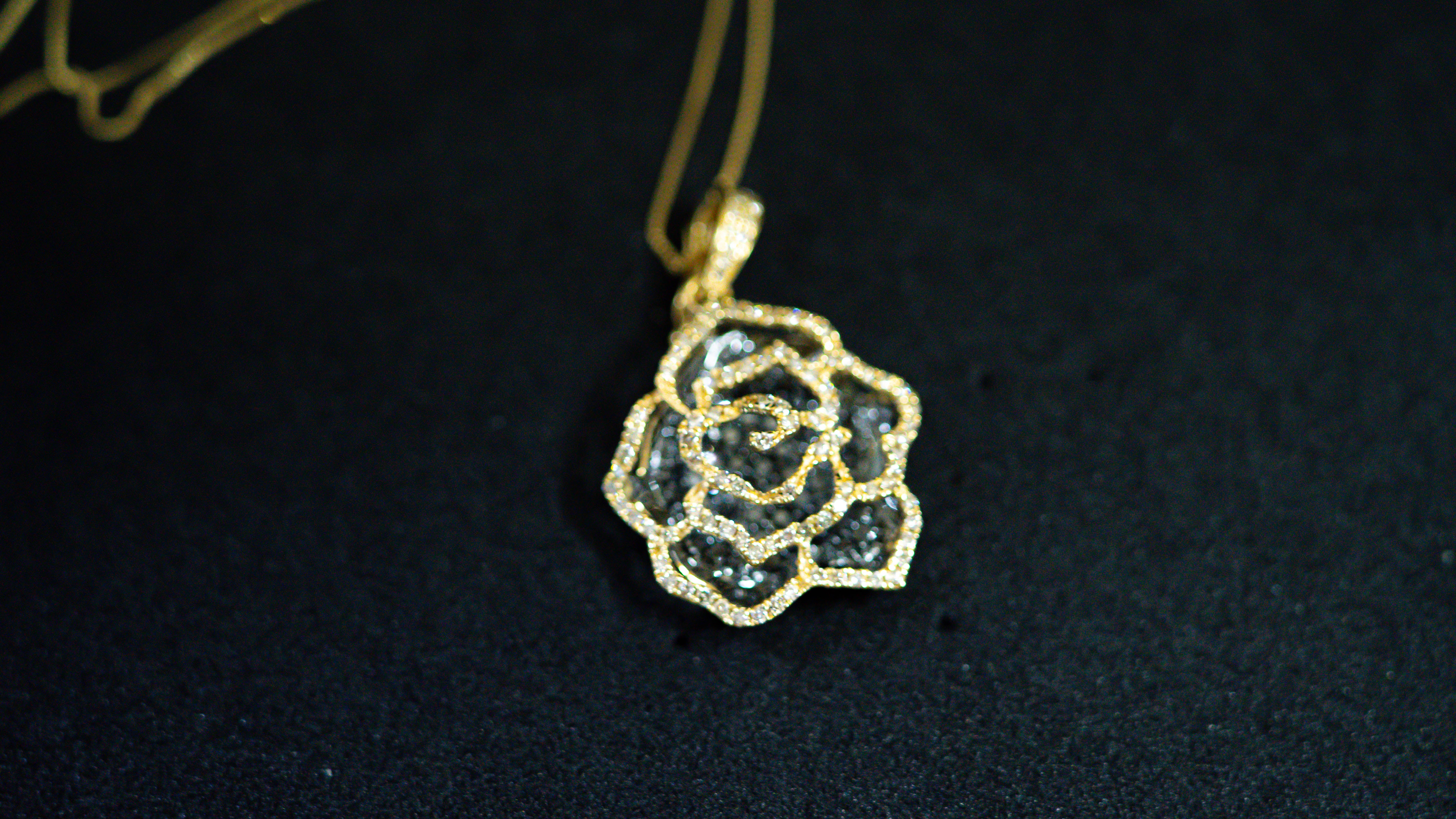 S-561 Diamond Necklace - Rose