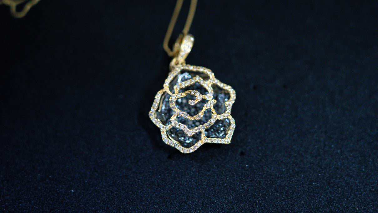 S-561 Diamond Necklace - Rose