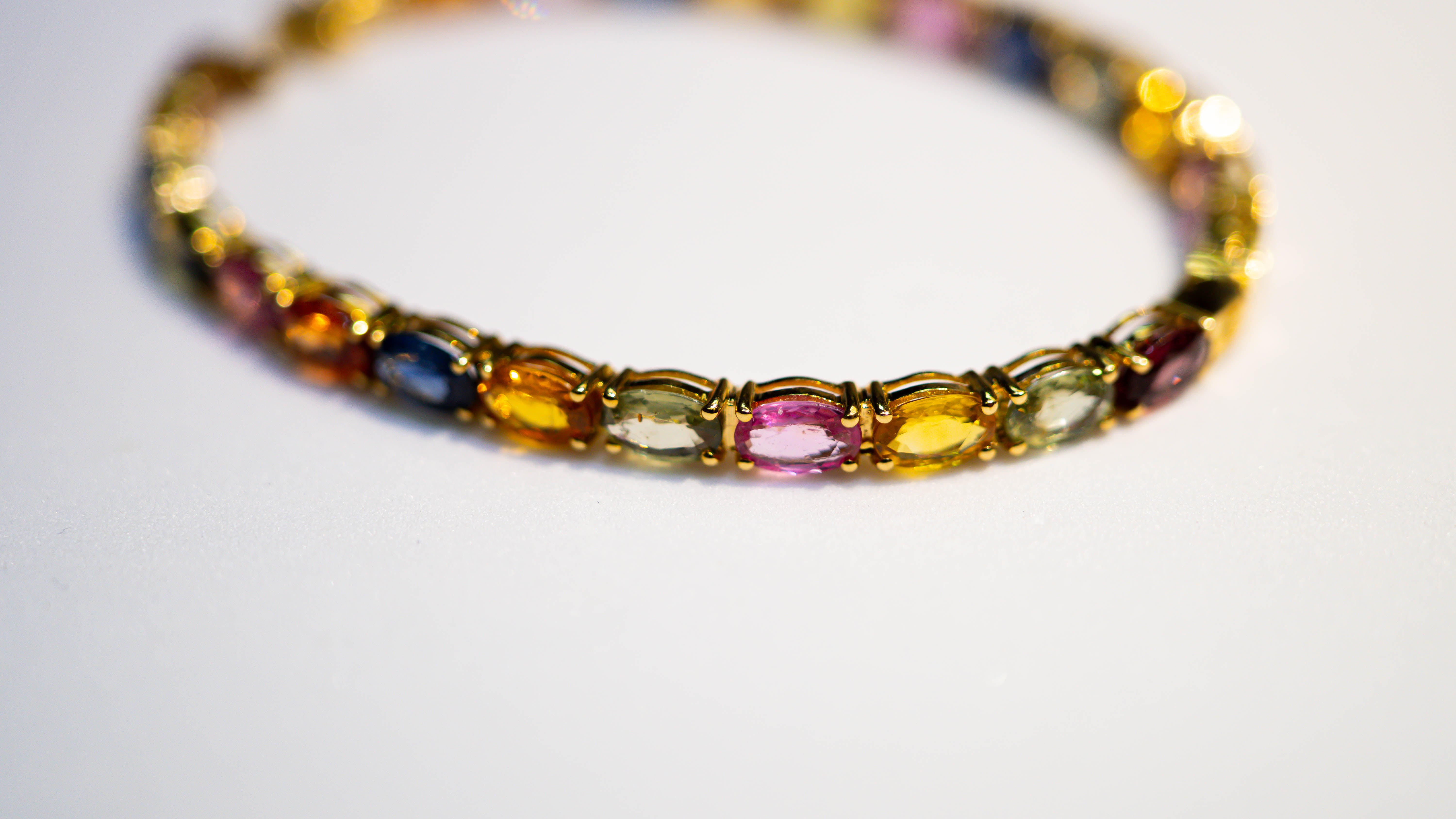 Rainbow Gemstone Bracelet