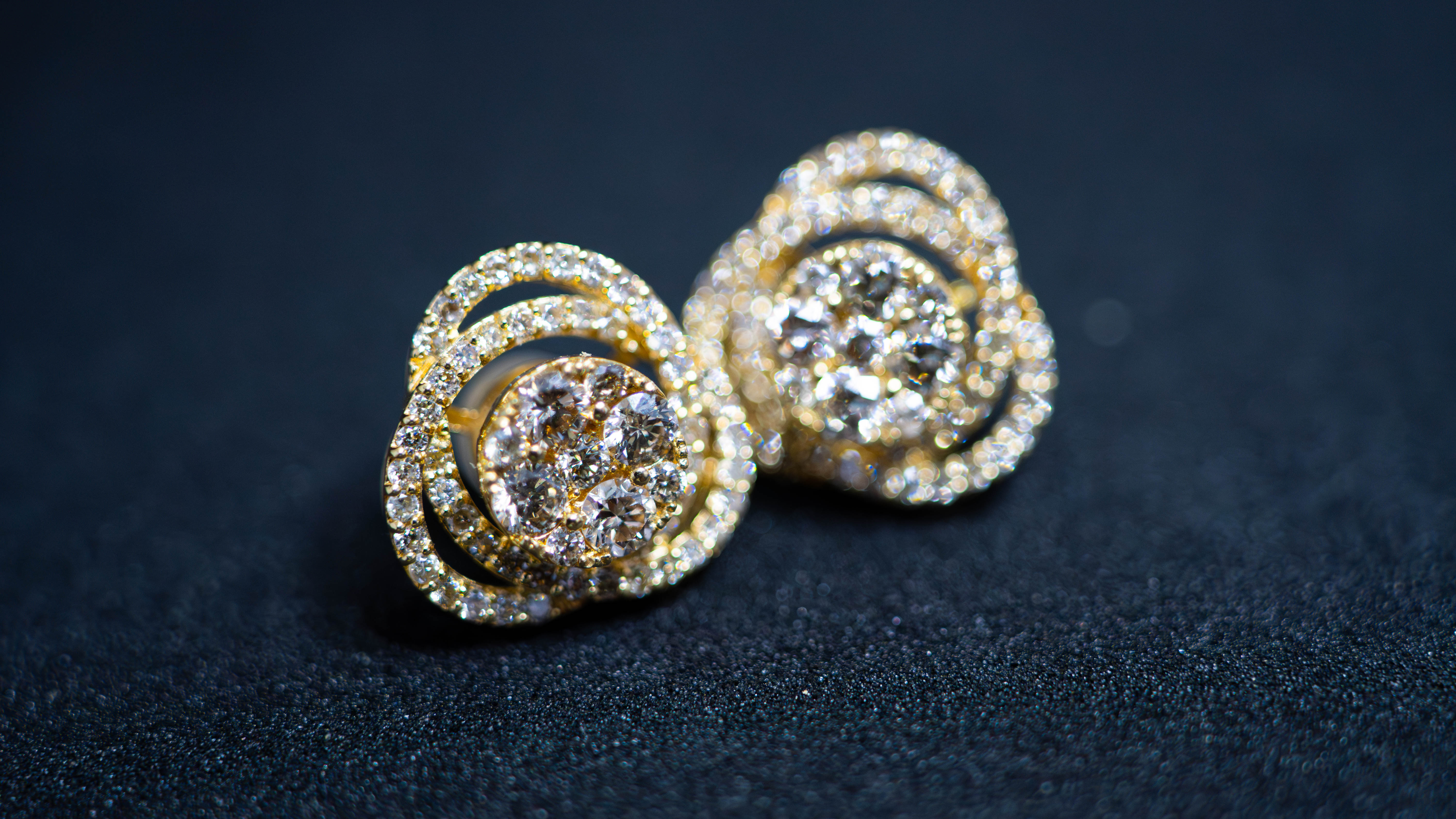 S-1102 Diamond Earrings